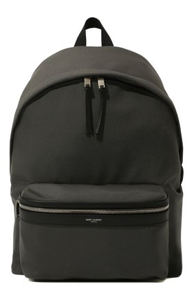 Мужской текстильный рюкзак city SAINT LAURENT серого цвета по цене 61400 руб., арт. 534967/GIV3F | Фото 1 Мужской текстильный рюкзак city SAINT LAURENT серого цвета, арт. 534967/GIV3F | Фото 1
