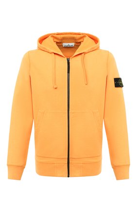 Мужская хлопковая толстовка STONE ISLAND оранжевого цвета по цене 23100 руб., арт. 731564220 | Фото 1 Мужская хлопковая толстовка STONE ISLAND оранжевого цвета, арт. 731564220 | Фото 1