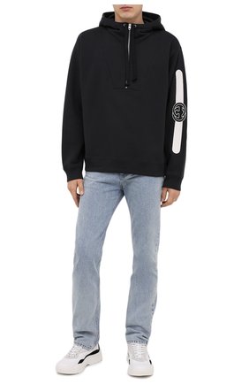 Мужской хлопковое худи GUCCI черного цвета по цене 79950 руб., арт. 627079/XJC0H | Фото 2 Мужской хлопковое худи GUCCI черного цвета, арт. 627079/XJC0H | Фото 2