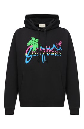 Мужской хлопковое худи GUCCI черного цвета по цене 108000 руб., арт. 626989/XJCSP | Фото 1 Мужской хлопковое худи GUCCI черного цвета, арт. 626989/XJCSP | Фото 1 (Рукава: Длинные; Длина (для топов): Стандартные; Материал внешний: Хлопок; Мужское Кросс-КТ: Худи-одежда; Принт: С принтом; Региональные ограничения белый список (Axapta Mercury): RU)