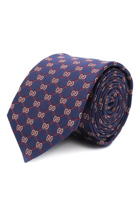 Мужской шелковый галстук GUCCI синего цвета по цене 15600 руб., арт. 625461/4E002 | Фото 1 Мужской шелковый галстук GUCCI синего цвета, арт. 625461/4E002 | Фото 1
