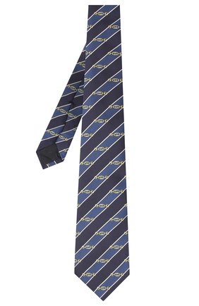 Мужской шелковый галстук GUCCI синего цвета по цене 15600 руб., арт. 624077/4E002 | Фото 2 Мужской шелковый галстук GUCCI синего цвета, арт. 624077/4E002 | Фото 2