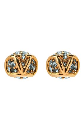 Женские серьги valentino garavani vlogo VALENTINO синего цвета по цене 21800 руб., арт. UW2J0G09/YCW | Фото 1 Женские серьги valentino garavani vlogo VALENTINO синего цвета, арт. UW2J0G09/YCW | Фото 1