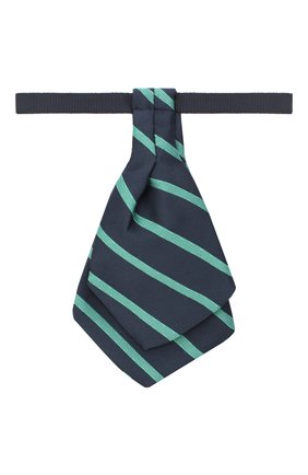 Детский галстук ALETTA синего цвета, арт. AA000515 | Фото 1 (Материал: Текстиль, Синтетический материал; Кросс-КТ: Школьные аксессуары; Региональные ограничения белый список (Axapta Mercury): RU)