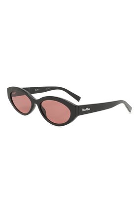 Женские солнцезащитные очки MAX MARA черного цвета по цене 13650 руб., арт. SLIM I 807 | Фото 1 Женские солнцезащитные очки MAX MARA черного цвета, арт. SLIM I 807 | Фото 1