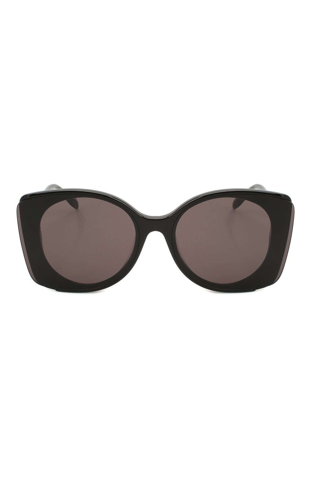 Женские солнцезащитные очки ALEXANDER MCQUEEN черного цвета по цене 25400 руб., арт. AM0250S 001 | Фото 3 Женские солнцезащитные очки ALEXANDER MCQUEEN черного цвета, арт. AM0250S 001 | Фото 3