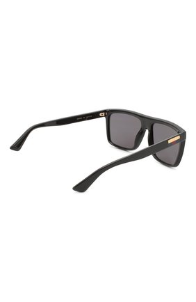 Мужские солнцезащитные очки GUCCI черного цвета по цене 20500 руб., арт. GG0748S 001 | Фото 4 Мужские солнцезащитные очки GUCCI черного цвета, арт. GG0748S 001 | Фото 4
