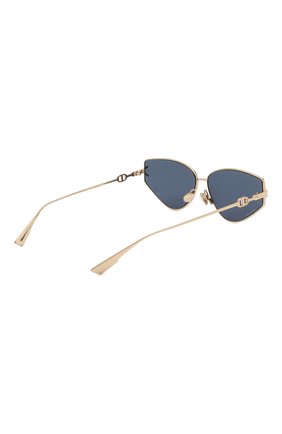 Женские солнцезащитные очки DIOR синего цвета по цене 29950 руб., арт. DI0RGIPSY2 J5G | Фото 4 Женские солнцезащитные очки DIOR синего цвета, арт. DI0RGIPSY2 J5G | Фото 4