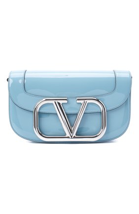 Женская сумка valentino garavani supervee VALENTINO голубого цвета по цене 175000 руб., арт. UW2B0G09/ZEE | Фото 1 Женская сумка valentino garavani supervee VALENTINO голубого цвета, арт. UW2B0G09/ZEE | Фото 1