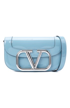 Женская сумка valentino garavani supervee VALENTINO голубого цвета по цене 183000 руб., арт. UW2B0G09/ZEE | Фото 5 Женская сумка valentino garavani supervee VALENTINO голубого цвета, арт. UW2B0G09/ZEE | Фото 5