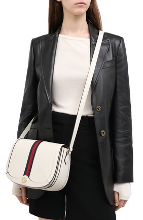 Женская сумка ophidia GUCCI белого цвета по цене 144500 руб., арт. 601044/DJ2DG | Фото 2 Женская сумка ophidia GUCCI белого цвета, арт. 601044/DJ2DG | Фото 2