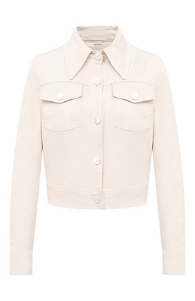 Женская джинсовая куртка GUCCI белого цвета по цене 74050 руб., арт. 625043/XDA9V | Фото 1 Женская джинсовая куртка GUCCI белого цвета, арт. 625043/XDA9V | Фото 1