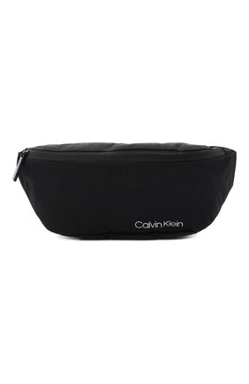 Мужская текстильная поясная сумка CALVIN KLEIN черного цвета по цене 5725 руб., арт. K50K505660 | Фото 1 Мужская текстильная поясная сумка CALVIN KLEIN черного цвета, арт. K50K505660 | Фото 1