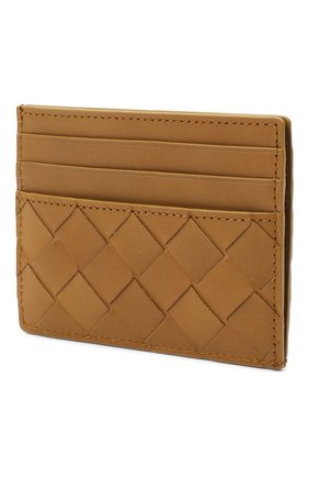 Мужской кожаный футляр для кредитных карт BOTTEGA VENETA светло-коричневого цвета по цене 24050 руб., арт. 635057/VCPQ3 | Фото 2 Мужской кожаный футляр для кредитных карт BOTTEGA VENETA светло-коричневого цвета, арт. 635057/VCPQ3 | Фото 2