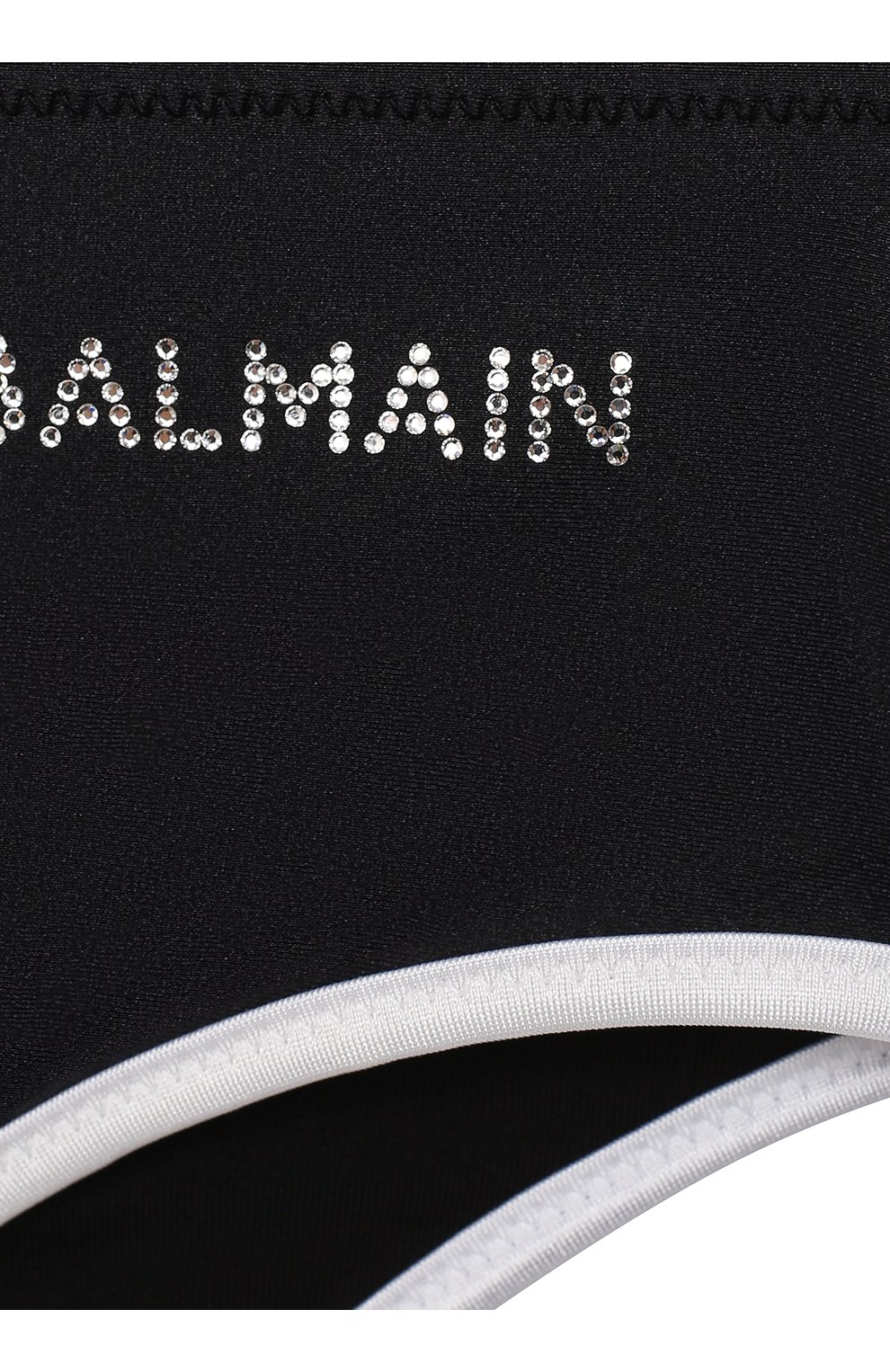 Детского раздельный купальник BALMAIN черного цвета по цене 15450 руб., арт. 6N0129/NX360/12-16 | Фото 4 Детского раздельный купальник BALMAIN черного цвета, арт. 6N0129/NX360/12-16 | Фото 4