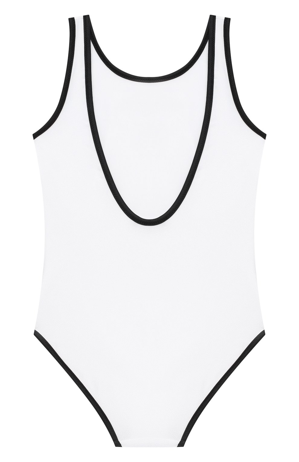 Детского слитный купальник BALMAIN белого цвета по цене 11900 руб., арт. 6N0139/NX360/4-10 | Фото 2 Детского слитный купальник BALMAIN белого цвета, арт. 6N0139/NX360/4-10 | Фото 2