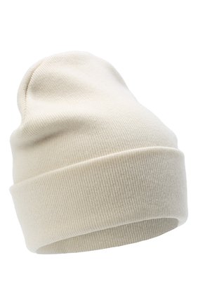 Детского шерстяная шапка IL TRENINO белого цвета, арт. 20 8217/LR | Фото 1 (Материал: Шерсть, Кашемир, Текстиль)