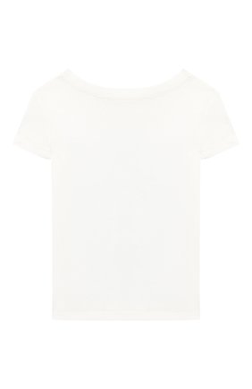 Детская хлопковая футболка POLO RALPH LAUREN белого цвета по цене 3185 руб., арт. 311785449 | Фото 2 Детская хлопковая футболка POLO RALPH LAUREN белого цвета, арт. 311785449 | Фото 2