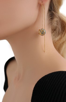 Женские серьги valentino garavani vlogo VALENTINO золотого цвета по цене 33700 руб., арт. UW2J0G10/YCW | Фото 2 Женские серьги valentino garavani vlogo VALENTINO золотого цвета, арт. UW2J0G10/YCW | Фото 2