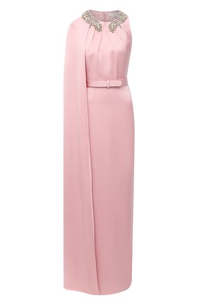 Женское шелковое платье ALEXANDER MCQUEEN розового цвета по цене 433000 руб., арт. 627879/QBAAE | Фото 1 Женское шелковое платье ALEXANDER MCQUEEN розового цвета, арт. 627879/QBAAE | Фото 1