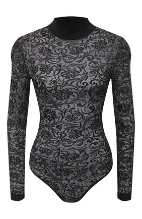 Женское боди из вискозы BALMAIN черного цвета по цене 126000 руб., арт. UF10946/K129 | Фото 1 Женское боди из вискозы BALMAIN черного цвета, арт. UF10946/K129 | Фото 1
