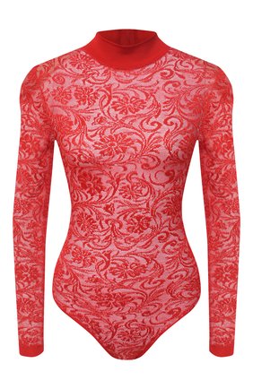 Женское боди из вискозы BALMAIN красного цвета по цене 126000 руб., арт. UF10946/K129 | Фото 1 Женское боди из вискозы BALMAIN красного цвета, арт. UF10946/K129 | Фото 1