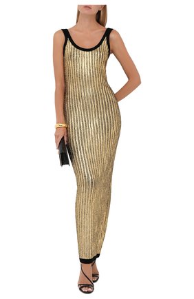 Женское платье BALMAIN черного цвета по цене 194500 руб., арт. UF16797/K146 | Фото 2 Женское платье BALMAIN черного цвета, арт. UF16797/K146 | Фото 2