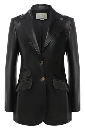 Женская кожаный жакет GUCCI черного цвета по цене 290000 руб., арт. 629201/XN336 | Фото 1 Женская кожаный жакет GUCCI черного цвета, арт. 629201/XN336 | Фото 1