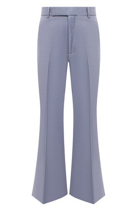 Женские брюки GUCCI синего цвета по цене 53900 руб., арт. 627868/Z798C | Фото 1 Женские брюки GUCCI синего цвета, арт. 627868/Z798C | Фото 1