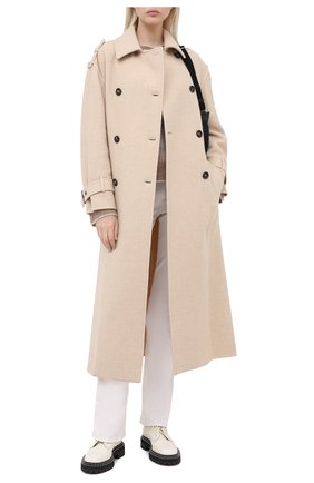 Женское кашемировое пальто BRUNELLO CUCINELLI белого цвета по цене 696000 руб., арт. MB5859262 | Фото 2 Женское кашемировое пальто BRUNELLO CUCINELLI белого цвета, арт. MB5859262 | Фото 2