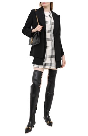 Женские кожаные ботфорты deva GUCCI черного цвета по цене 164000 руб., арт. 621271/BK000 | Фото 2 Женские кожаные ботфорты deva GUCCI черного цвета, арт. 621271/BK000 | Фото 2