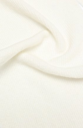 Мужские шарф ALLUDE белого цвета по цене 16000 руб., арт. 205/65031 | Фото 2 Мужские шарф ALLUDE белого цвета, арт. 205/65031 | Фото 2