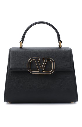 Женская сумка valentino garavani vsling VALENTINO черного цвета по цене 151000 руб., арт. UW2B0F53/CSU | Фото 1 Женская сумка valentino garavani vsling VALENTINO черного цвета, арт. UW2B0F53/CSU | Фото 1