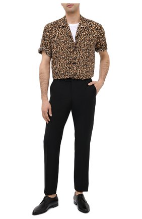 Мужской кожаные дерби SAINT LAURENT черного цвета по цене 59950 руб., арт. 630668/AKP00 | Фото 2 Мужской кожаные дерби SAINT LAURENT черного цвета, арт. 630668/AKP00 | Фото 2