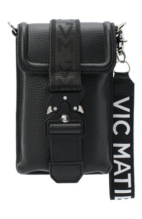 Мужская кожаная сумка VIC MATIE черного цвета по цене 15450 руб., арт. 1Y0506T.999X160101 | Фото 1 Мужская кожаная сумка VIC MATIE черного цвета, арт. 1Y0506T.999X160101 | Фото 1