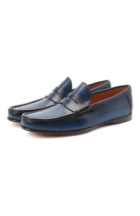Мужские кожаные пенни-лоферы RALPH LAUREN темно-синего цвета по цене 106000 руб., арт. 815775160 | Фото 1 Мужские кожаные пенни-лоферы RALPH LAUREN темно-синего цвета, арт. 815775160 | Фото 1 (Материал внутренний: Натуральная кожа; Мужское Кросс-КТ: Лоферы-обувь; Стили: Кэжуэл; Материал внешний: Кожа; Длина стельки: 27,2; высота каблука: 1,7)