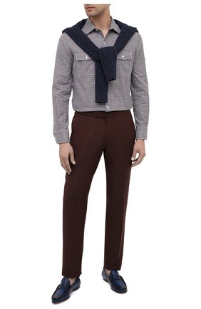Мужские кожаные пенни-лоферы RALPH LAUREN темно-синего цвета по цене 106000 руб., арт. 815775160 | Фото 2 Мужские кожаные пенни-лоферы RALPH LAUREN темно-синего цвета, арт. 815775160 | Фото 2 (Материал внутренний: Натуральная кожа; Мужское Кросс-КТ: Лоферы-обувь; Стили: Кэжуэл; Материал внешний: Кожа; Длина стельки: 27,2; высота каблука: 1,7)