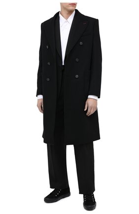 Мужские замшевые кеды OFF-WHITE черного цвета по цене 32950 руб., арт. 0MIA119E20LEA0011000 | Фото 2 Мужские замшевые кеды OFF-WHITE черного цвета, арт. 0MIA119E20LEA0011000 | Фото 2