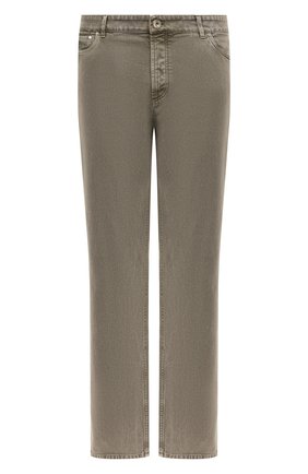 Мужские джинсы BRUNELLO CUCINELLI хаки цвета по цене 57000 руб., арт. M0H43D2210 | Фото 1 Мужские джинсы BRUNELLO CUCINELLI хаки цвета, арт. M0H43D2210 | Фото 1