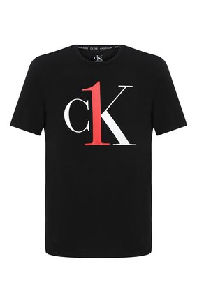 Мужские хлопковая футболка CALVIN KLEIN черного цвета по цене 4155 руб., арт. NM1903E | Фото 1 Мужские хлопковая футболка CALVIN KLEIN черного цвета, арт. NM1903E | Фото 1