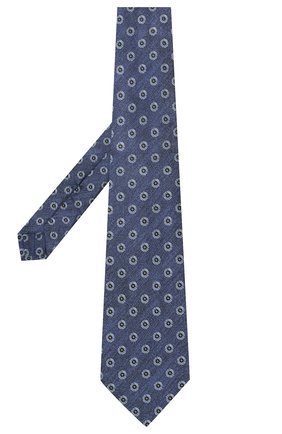 Мужской шелковый галстук KITON синего цвета по цене 23450 руб., арт. UCRVKLC05G39 | Фото 2 Мужской шелковый галстук KITON синего цвета, арт. UCRVKLC05G39 | Фото 2