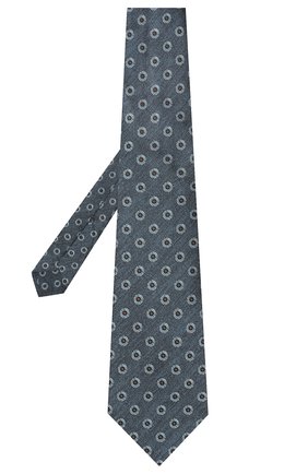 Мужской шелковый галстук KITON зеленого цвета по цене 23450 руб., арт. UCRVKLC05G39 | Фото 2 Мужской шелковый галстук KITON зеленого цвета, арт. UCRVKLC05G39 | Фото 2