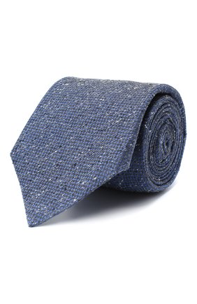 Мужской шелковый галстук KITON синего цвета по цене 23450 руб., арт. UCRVKLC04G95 | Фото 1 Мужской шелковый галстук KITON синего цвета, арт. UCRVKLC04G95 | Фото 1