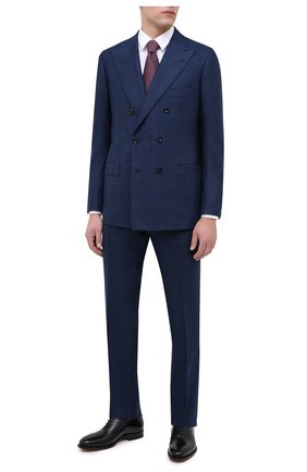 Мужской кашемировый костюм KITON синего цвета по цене 822000 руб., арт. UA85K01T70 | Фото 1 Мужской кашемировый костюм KITON синего цвета, арт. UA85K01T70 | Фото 1