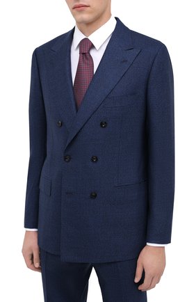 Мужской кашемировый костюм KITON синего цвета по цене 822000 руб., арт. UA85K01T70 | Фото 2 Мужской кашемировый костюм KITON синего цвета, арт. UA85K01T70 | Фото 2