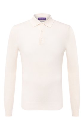 Мужское поло из шелка и хлопка RALPH LAUREN белого цвета по цене 76450 руб., арт. 790799286 | Фото 1 Мужское поло из шелка и хлопка RALPH LAUREN белого цвета, арт. 790799286 | Фото 1