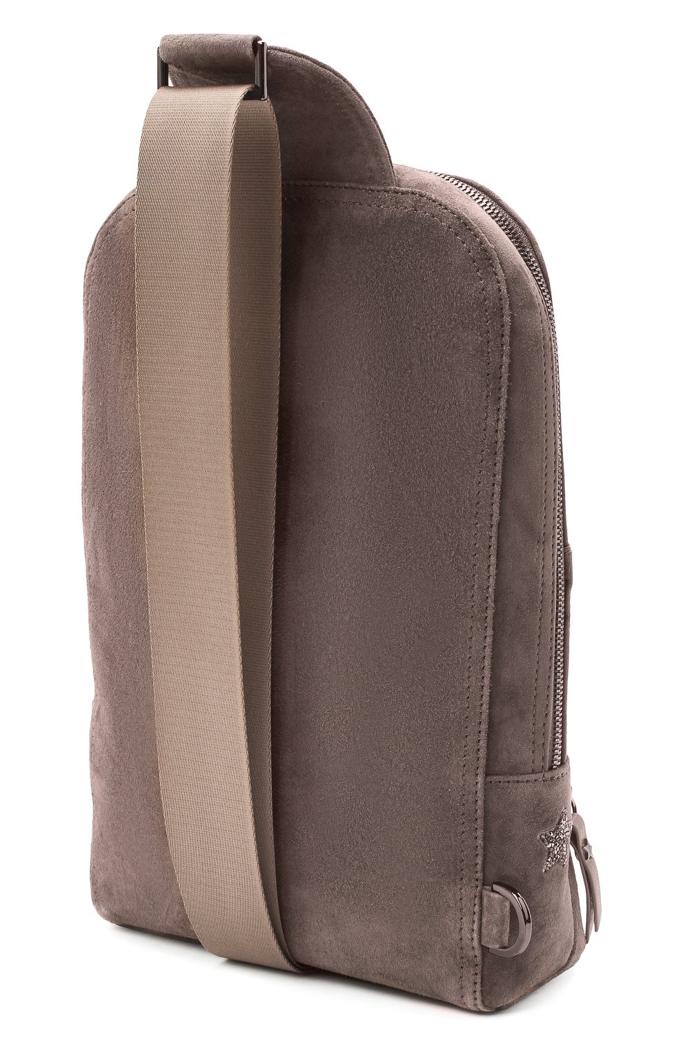 Женский рюкзак LORENA ANTONIAZZI бежевого цвета, арт. A2087B0003/425 | Фото 3 (Материал: Натуральная кожа; Размер: mini; Ремень/цепочка: На ремешке; Стили: Кэжуэл)