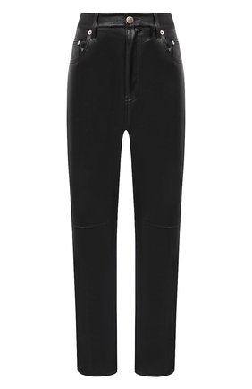 Женские брюки NANUSHKA черного цвета по цене 31850 руб., арт. VINNI_BLACK_VEGAN LEATHER | Фото 1 Женские брюки NANUSHKA черного цвета, арт. VINNI_BLACK_VEGAN LEATHER | Фото 1