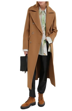 Женские брюки NANUSHKA черного цвета по цене 31850 руб., арт. VINNI_BLACK_VEGAN LEATHER | Фото 2 Женские брюки NANUSHKA черного цвета, арт. VINNI_BLACK_VEGAN LEATHER | Фото 2
