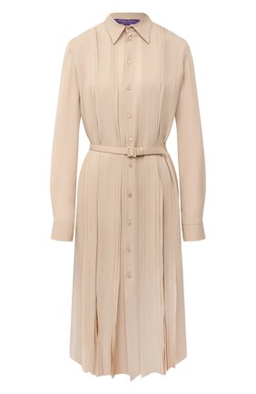Женское шелковое платье RALPH LAUREN бежевого цвета по цене 248000 руб., арт. 290815924 | Фото 1 Женское шелковое платье RALPH LAUREN бежевого цвета, арт. 290815924 | Фото 1